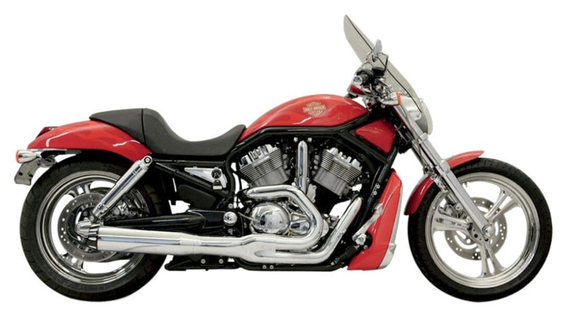 Bassani Chrome Road Rage B1 II Power 2 into 1 Exhaust Pipe System