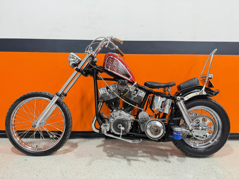 SOLD 1972 Harley-Davidson Shovelhead Chopper Ground Up Custom