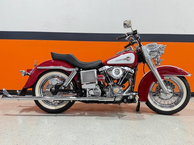SOLD 1976 Harley-Davidson Shovelhead FLH 199 Miles on Fully Resto