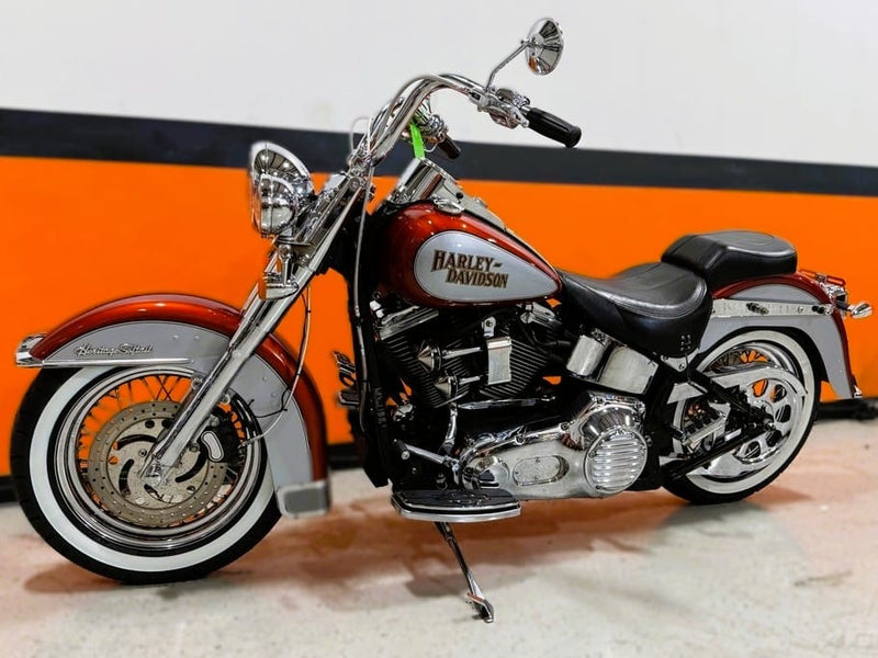 2002 Harley-Davidson Heritage Softail Classic FLSTC One Owner Panhead Rocker Boxes Thousands in Extras! $6,995 photo 3