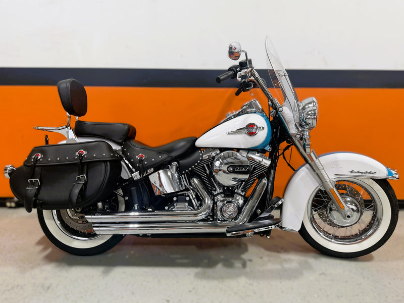 2016 Harley-Davidson Heritage Softail Classic FLSTC 103" 6-Speed Two-Tone Mint One-Owner $11,995
