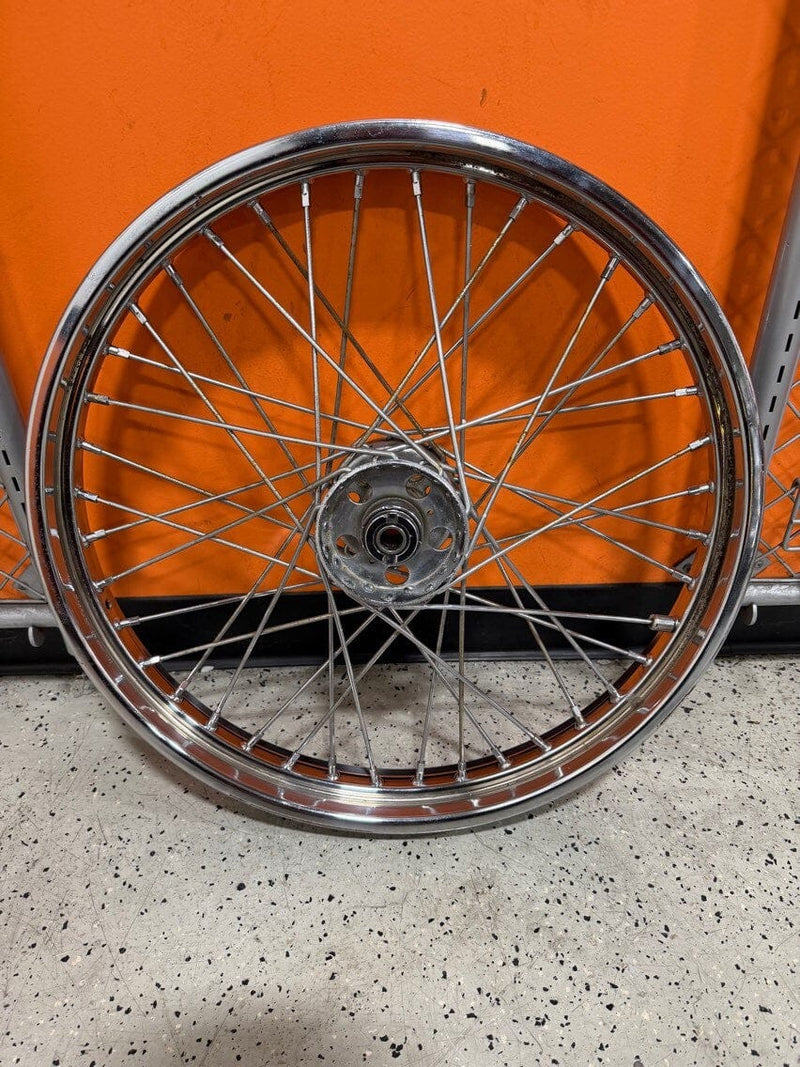 Chrome 21 x 2.15 40 Spoke Front Wheel Harley Shovelhead Mid Star