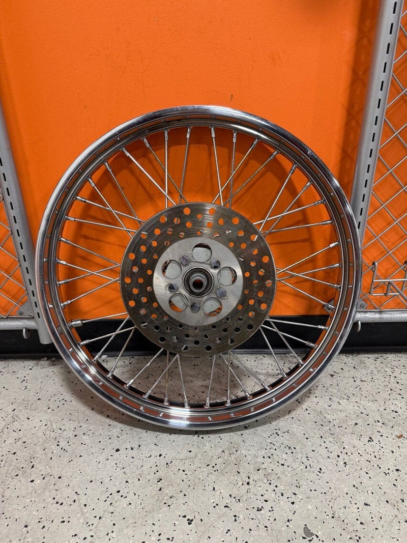 Chrome 21 x 2.15 40 Spoke Front Wheel Harley Shovelhead Mid Star