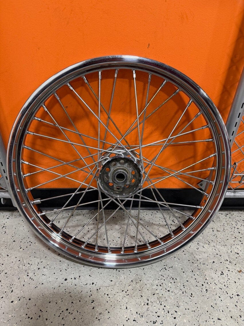 Chrome 21 x 2.15 40 Spoke Front Wheel Harley Shovelhead Mid Star