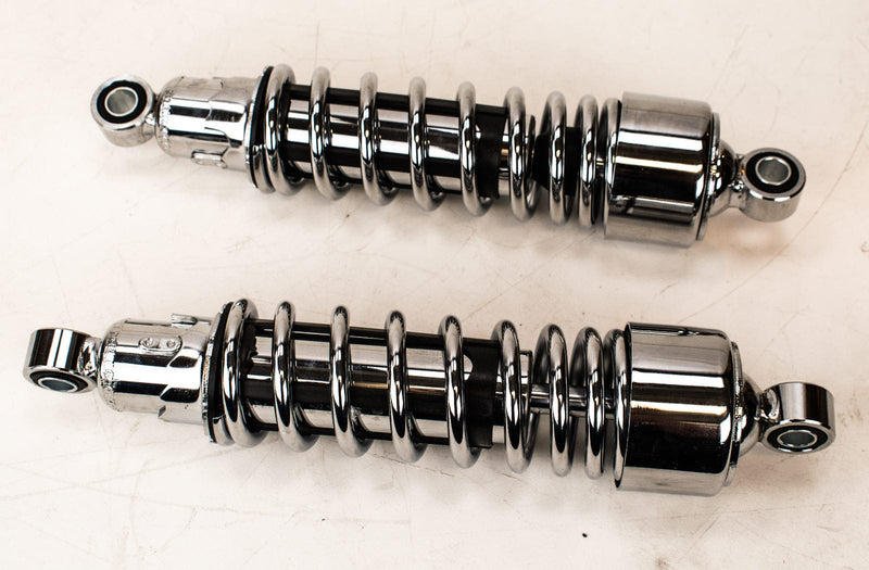Ultima Complete Chrome Plated Shocks Assembly Absorbers 11.75