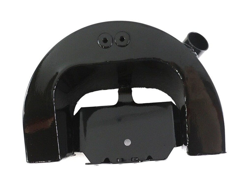 Black Horseshoe Wrap Around Oil Bag Tank Battery Box 00-17 Harley