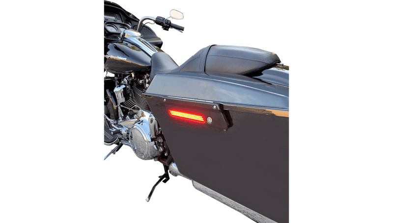 Custom Dynamics Saddlebag Latch LED Accent Lights Red Black Harley Tou –  American Classic Motors