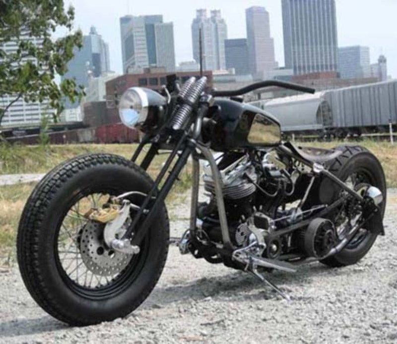 DNA 2 Under 20 Black Springer Front End Harley Sportster Chopper Sof –  American Classic Motors
