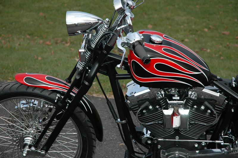 DNA 2 Under 20 Black Springer Front End Harley Sportster Chopper