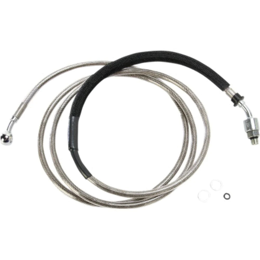 Drag Specialities Clutch Cables 78 1/8" Stainless +8 Extended Hydraulic Clutch Cable Harley Touring 13-16 CVO