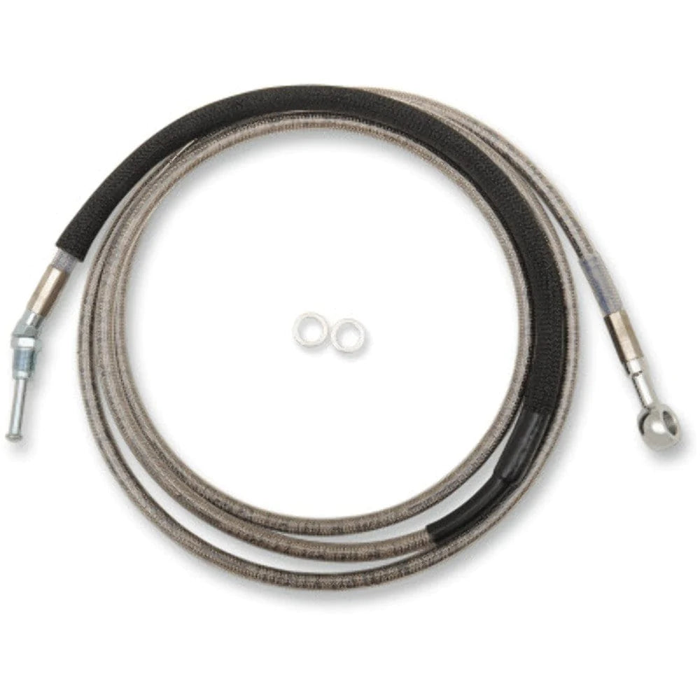 Drag Specialities Clutch Cables 82 1/8" Coated Stainless +12 Extended Hydraulic Clutch Cable Harley Touring 17+