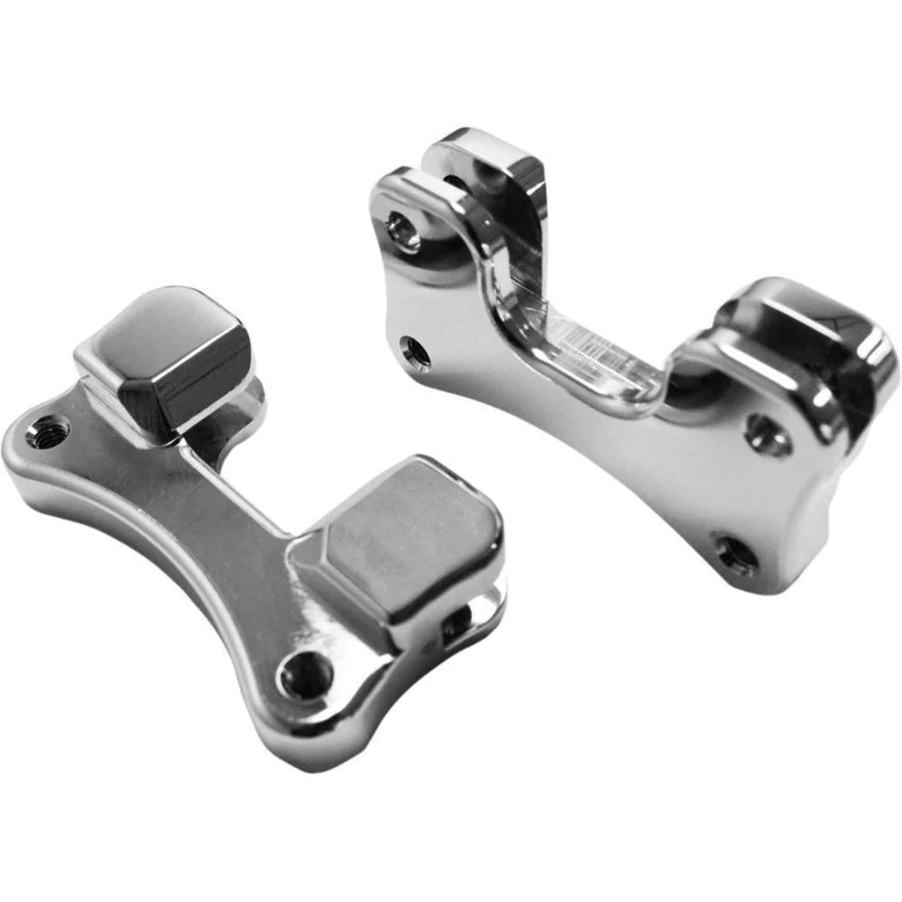 Drag Specialities Fenders Chrome 21" Wheel Fender Lift Brackets Adapters 2014-2020 Harley Touring Bagger