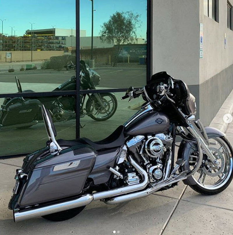 Factory 47 10 Chrome Assault Handlebars 1.5 Harley Bagger Street Ele –  American Classic Motors
