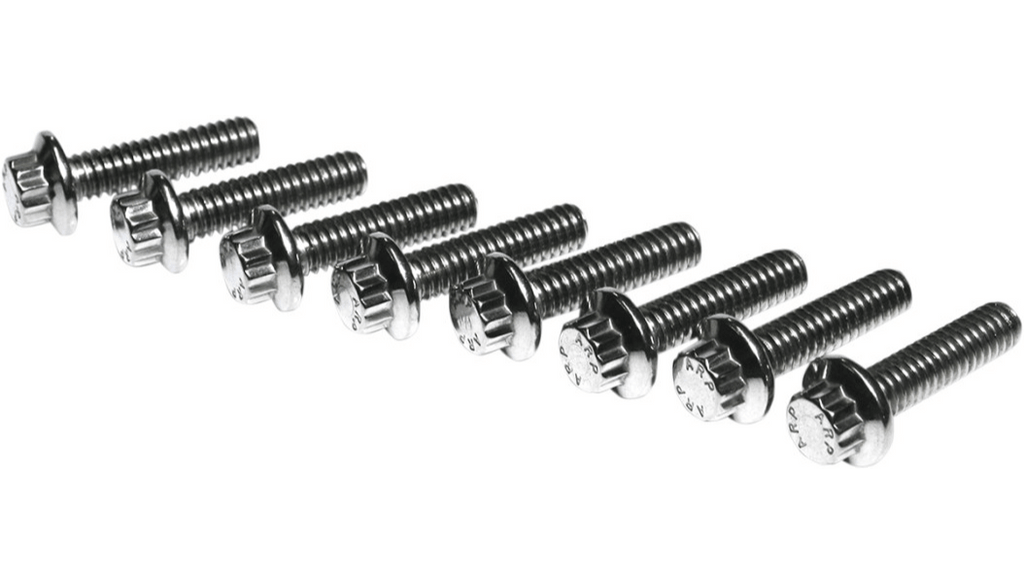 Feuling Feuling 12 Point Lifter Block Bolt Dress Up Kit SAE Steel Harley Twin Cam 99-17