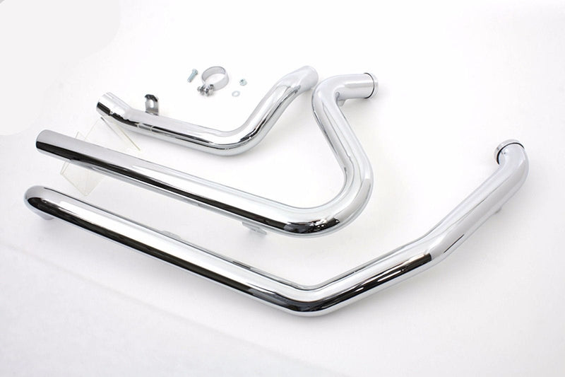 Dual Crossover Exhaust System Chrome