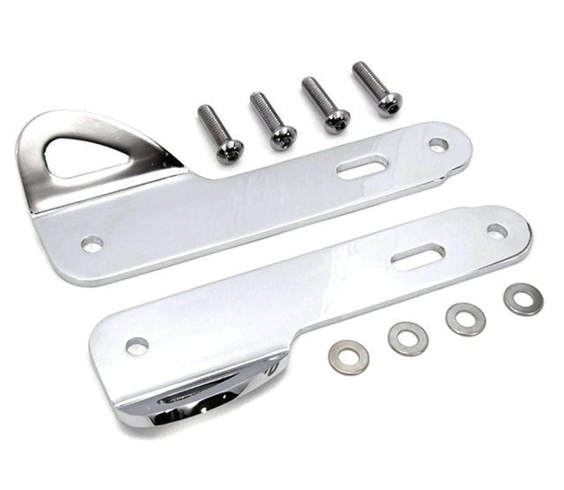 Chrome Front End Strap Trailer Hook Tie-Down Brackets 2014-2021 Harley –  American Classic Motors