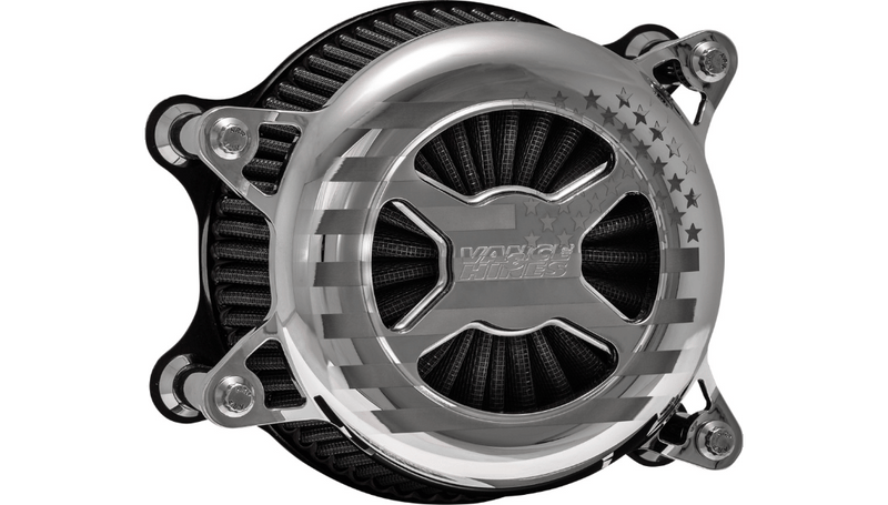 Vance & Hines VO2 America Air Cleaner Chrome High Flow Harley Vance & Hines VO2 America Air Cleaner Chrome High Flow Harley