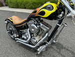 2002 Bourget Bike Works Low Blow Softail Custom Chopper S&S 113" Only 6k Miles! - $10,995