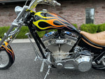 2002 Bourget Bike Works Low Blow Softail Custom Chopper S&S 113" Only 6k Miles! - $10,995