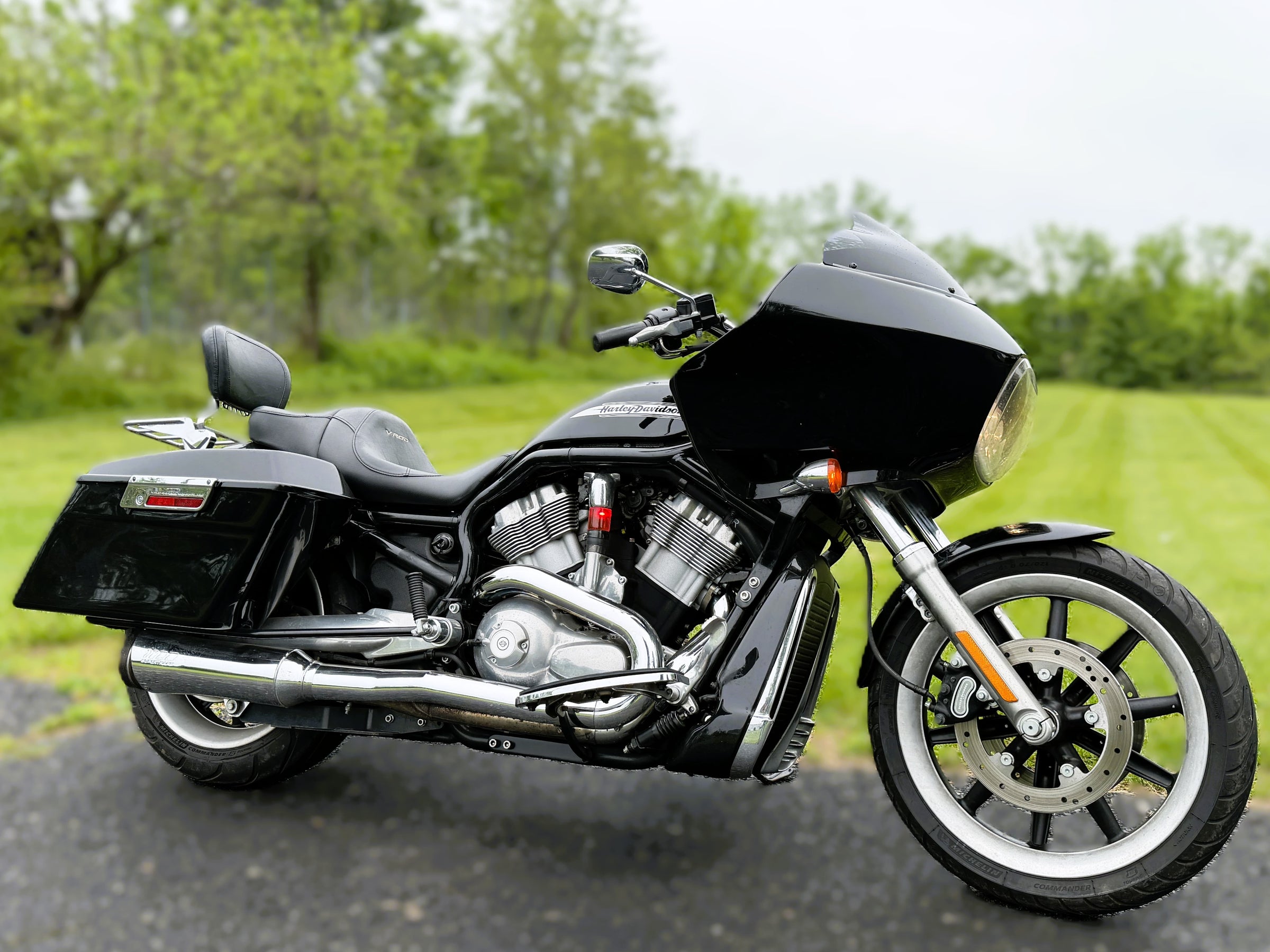 Vrscb 2004 Harley-Davidson V-Rod VROD VRSCB Only 12,100 Miles w/ Road Glide ...