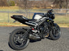 2024 Triumph Street Triple 765 R Silver Ice Naked Street Fighter $8,675