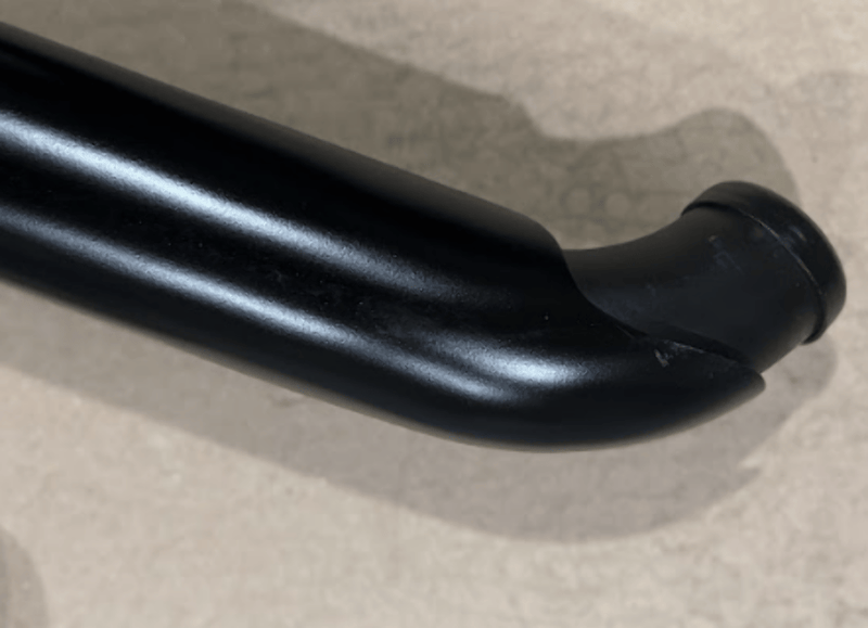 ACM Exhaust ACM Black 2-2 2 Into 2 Big Radius Exhaust System Harley Dyna Curves 2006-17 O/B