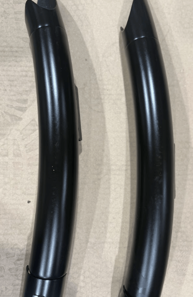 ACM Exhaust ACM Black 2-2 2 Into 2 Big Radius Exhaust System Harley Dyna Curves 2006-17 O/B