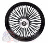 American Classic Motors 16 x 3.5 Black Out 46 Fat King Spoke Rear Wheel Rim Harley Touring Softail Dyna