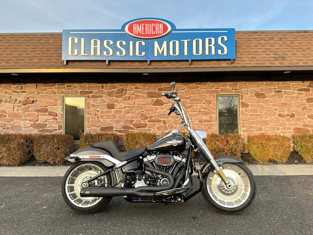 American Classic Motors 2021 Harley-Davidson Softail FLFBS Fat Boy S 131" SE Crate Motor, Apes, 2-Into-1 Exhaust & More! - $21,995