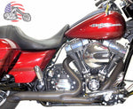 American Classic Motors Exhaust Systems Black High Output Adjustable 2 into 1 Exhaust Pipe Header Harley Touring Bagger
