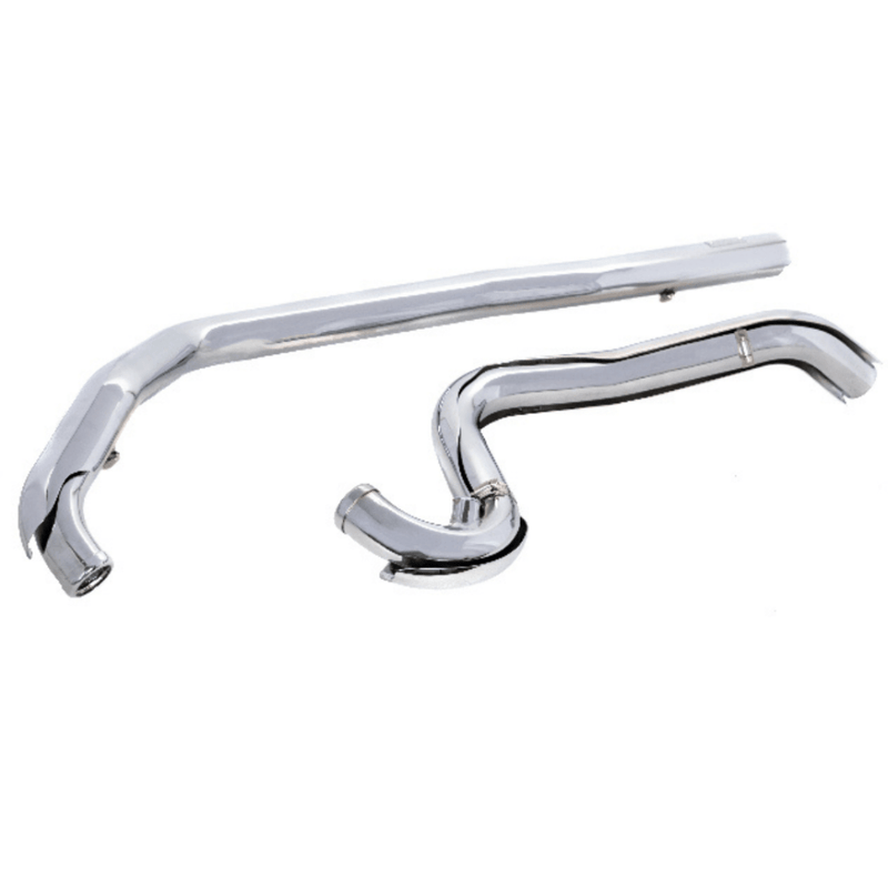 American Classic Motors Header Pipes ACM Chrome True Duals Headers Exhaust Pipes System Harley Touring Bagger 1995-08