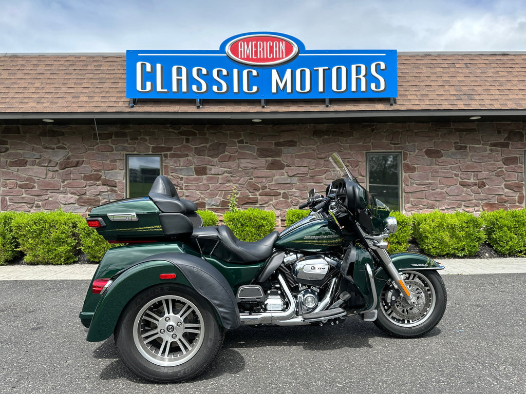 American Classic Motors Motorcycle 2019 Harley-Davidson Trike Tri Glide Ultra Classic FLHTCUTG Only 328 Miles, Showroom Condition! - $29,995