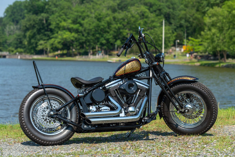 American Classic Motors Motorcycle 2020 American Classic Motors ACM Custom Softail Bobber Harley-Davidson Evo Engine - $19,995