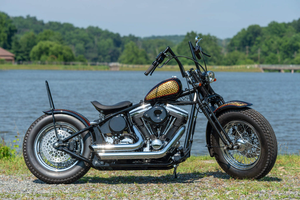 American Classic Motors Motorcycle 2020 American Classic Motors ACM Custom Softail Bobber Harley-Davidson Evo Engine - $19,995