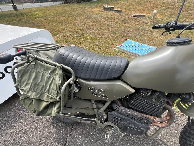 Armstrong Motorcycle 1985 Cold War / Falkland Islands Era Harley Davidson Armstrong Rotax MT500 Military Bike Collectible Only 90 Miles! $5,000