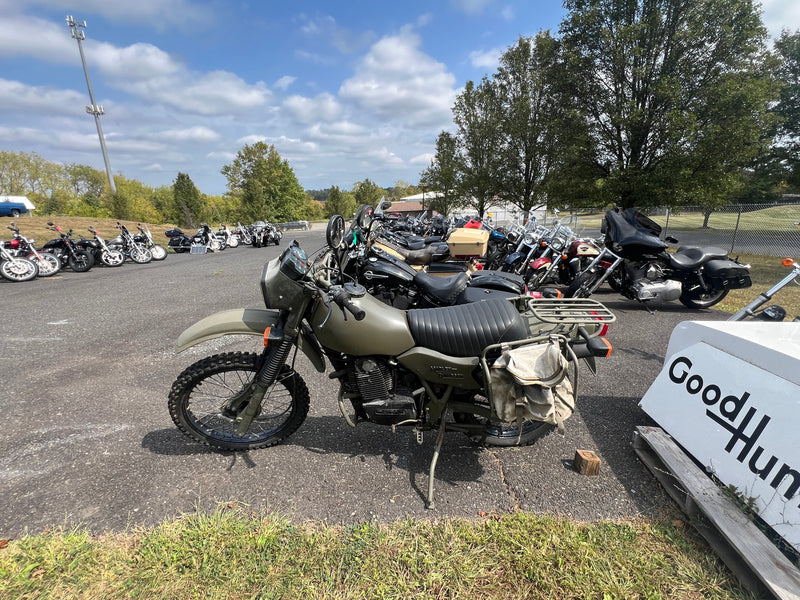 Armstrong Motorcycle 1985 Cold War / Falkland Islands Era Harley Davidson Armstrong Rotax MT500 Military Bike Collectible Only 90 Miles! $5,000