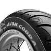 Avon Tyres 150/80-16 Avon Cobra Chrome 150/80 R16 71V Whitewall Rear Tire Touring Harley