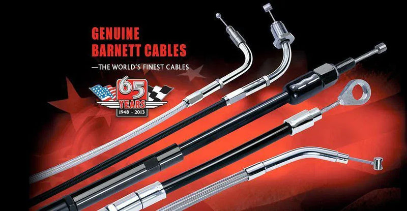 Barnett Throttle Cable Barnett Universal Throttle Cable Plus 8in. Black Vinyl 101-80-30002-08 P8"