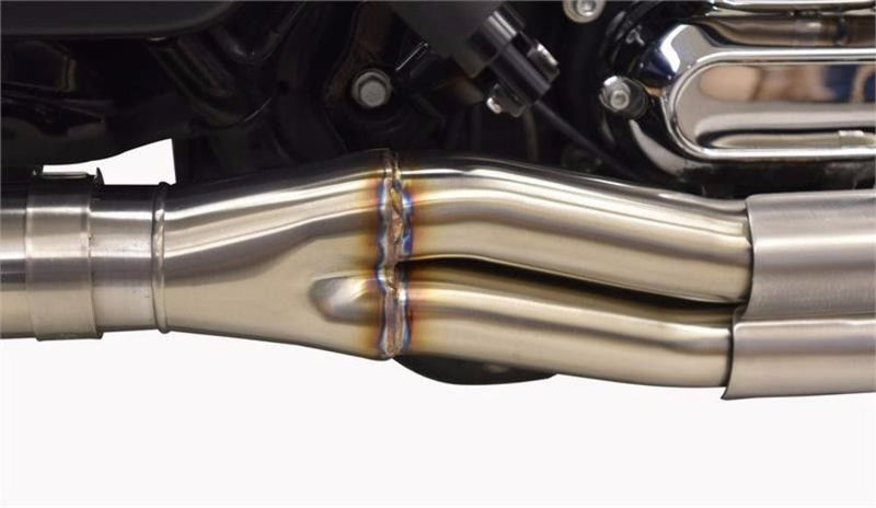 Bassani Manufacturing 2 Into 1 Exhaust Systems Bassani Road Rage 3 III Stainless Steel 2-1 Exhaust Pipe Harley Touring Bagger