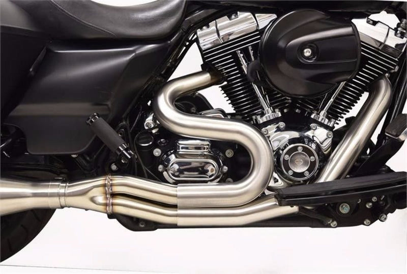Bassani Manufacturing 2 Into 1 Exhaust Systems Bassani Road Rage 3 III Stainless Steel 2-1 Exhaust Pipe Harley Touring Bagger