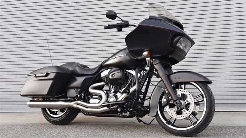 Bassani Manufacturing 2 Into 1 Exhaust Systems Bassani Road Rage 3 III Stainless Steel 2-1 Exhaust Pipe Harley Touring Bagger