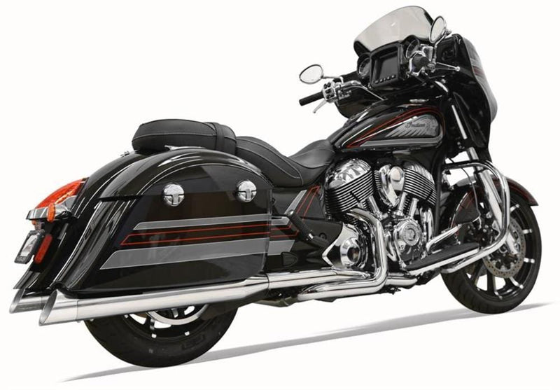 Bassani Manufacturing Exhaust Systems Bassani True Duals Exhaust System Header Muffler Indian 14+ Chieftain Roadmaster