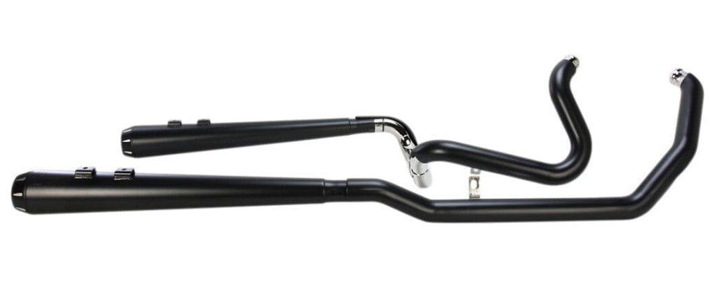 Bassani Manufacturing Other Exhaust Parts Bassani Black True Dual Down Under Exhaust w/ Megaphone Mufflers Harley Touring