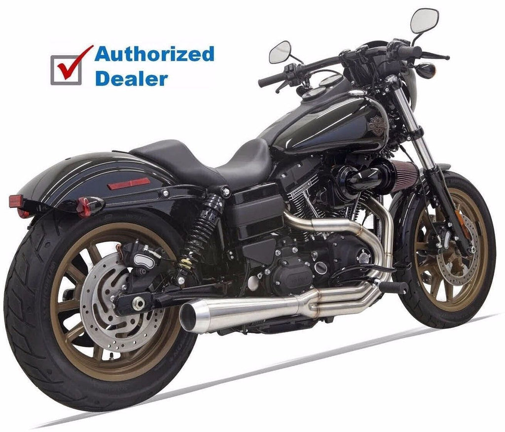 Bassani Manufacturing Other Exhaust Parts Bassani Road Rage 3 Exhaust 2 into 1 Pipe Harley Dyna 1991-2017 Stainless Steel
