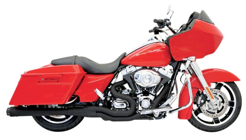 Bassani Manufacturing Other Exhaust Parts Bassani Road Rage Long Mega 2-1 Exhaust Pipe System Black Harley Touring Bagger