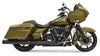 Bassani Manufacturing Slip-On Mufflers Bassani 4" Straight Can DNT Slip-On Black Mufflers Exhaust Harley Touring M8 17+
