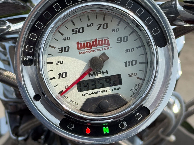 Big Dog Motorcycles Motorcycle 2004 Big Dog Motorcycles Springer Softail Chopper 117" S&S Engine Baker 6-Speed! $11,995