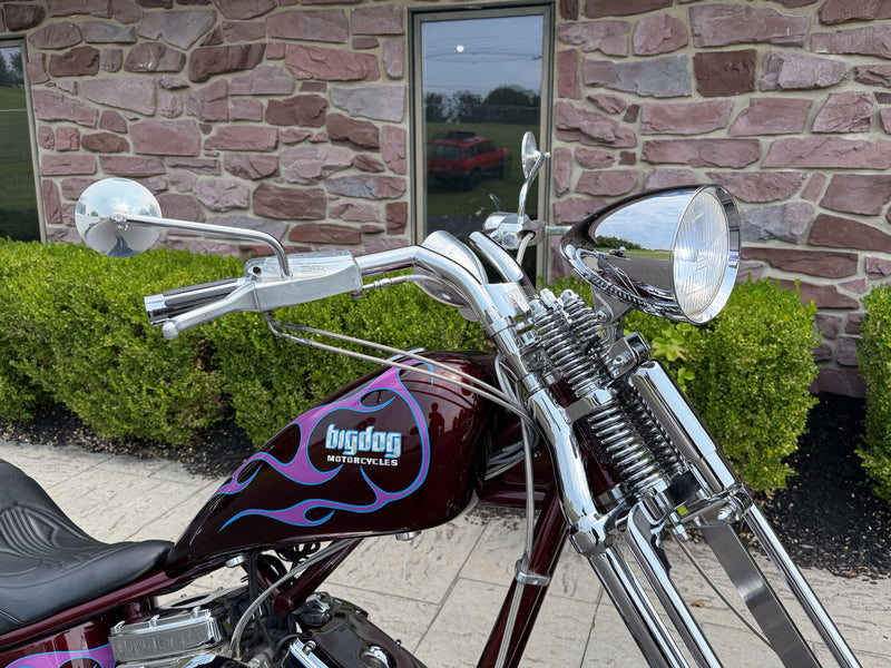 Big Dog Motorcycles Motorcycle 2004 Big Dog Motorcycles Springer Softail Chopper 117" S&S Engine Baker 6-Speed! $11,995