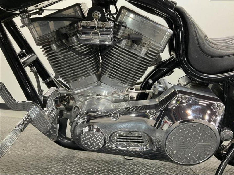 Bourget's Bike Works Motorcycle 2002 Bourget Bike Works Low Blow Softail Custom Chopper S&S 113" Only 4k Miles! $9,995 (Sneak Peek Deal)