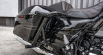 Burly Brand Burly Brawler Crash Highway Bar Engine Guard Kit Black Steel Harley Touring 09+